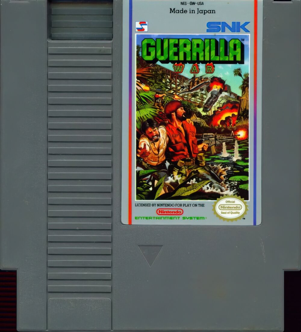 Лицензионный картридж Guerrilla War для NES\Famicom